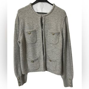 JCREW Odette Sweater Lady Jacket